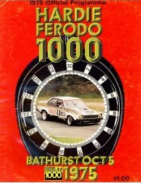 1975 Hardie-Ferodo 1000 Program